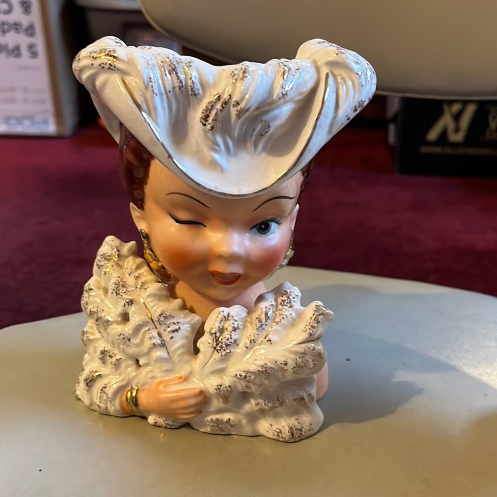 Vintage head vase